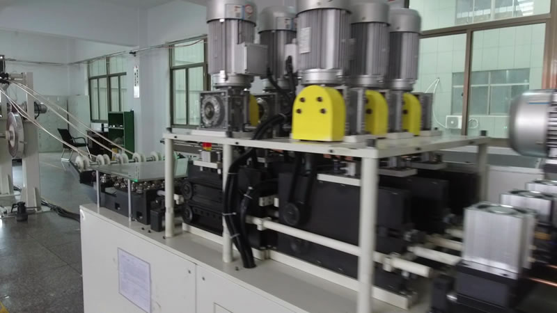Chipless cutting machine (continuous feeding)
